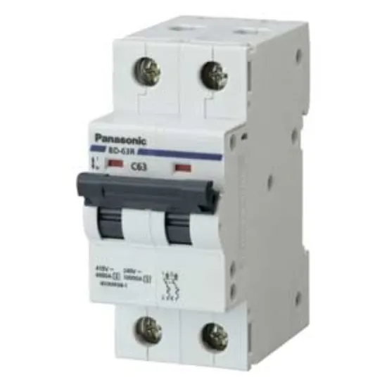 Ảnh của Aptomat cài PANASONIC BBD2202DNV 2P, 20A, 6kA