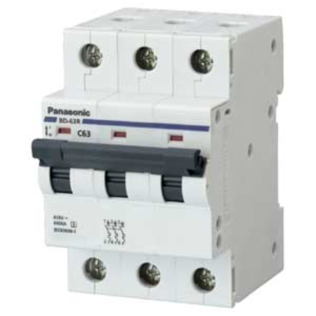 Ảnh của Aptomat cài PANASONIC BBD3103CNV 3P, 10A, 6kA
