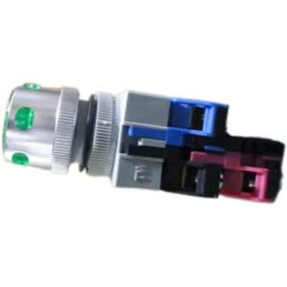 Ảnh của Nút nhấn nhả có đèn IDEC ALFW22211DG 24VAC/DC D22 1NO+1NC (Xanh)