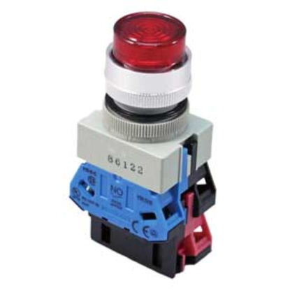 Ảnh của Nút nhấn nhả có đèn IDEC ALW22211DR 24VAC/DC D22 1NO+1NC (Đỏ)