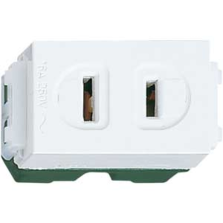 Ảnh của Hạt Ổ Cắm 2 Chân Dẹt Panasonic WEG1001SW (Nhựa Resin Cao Cấp) - AUT VN