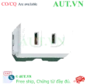 Ảnh của Hạt Ổ Cắm 2 Chân Dẹt Panasonic WEG1001SW (Nhựa Resin Cao Cấp) - AUT VN