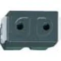 Ảnh của Hạt Ổ Cắm Nhựa Resin Panasonic WEG1090H - 2 Chân Tròn, 16A, Màu Đen