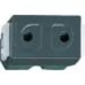 Ảnh của Hạt Ổ Cắm Nhựa Resin Panasonic WEG1090H - 2 Chân Tròn, 16A, Màu Đen