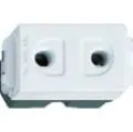 Ảnh của Hạt Ổ Cắm 2 Chân Tròn Panasonic WEG1090SW - Nhựa Resin Cao Cấp