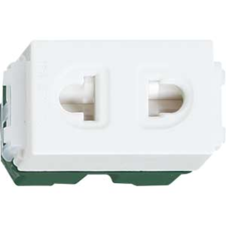 Ảnh của Hạt Ổ Cắm Panasonic WEV1081SW - Nhựa Resin Cao Cấp, Có Màn Che An Toàn