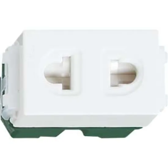 Ảnh của Hạt Ổ Cắm Panasonic WEV1081SW - Nhựa Resin Cao Cấp, Có Màn Che An Toàn