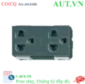 Ảnh của Hạt Ổ Cắm Đa Năng Panasonic WEV1582H - 3 Chấu Có Màn Che An Toàn (Đen)