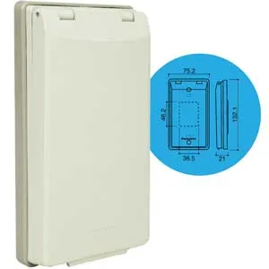 Ảnh của Mặt thiết bị có nắp che mưa PANASONIC WEG79029 