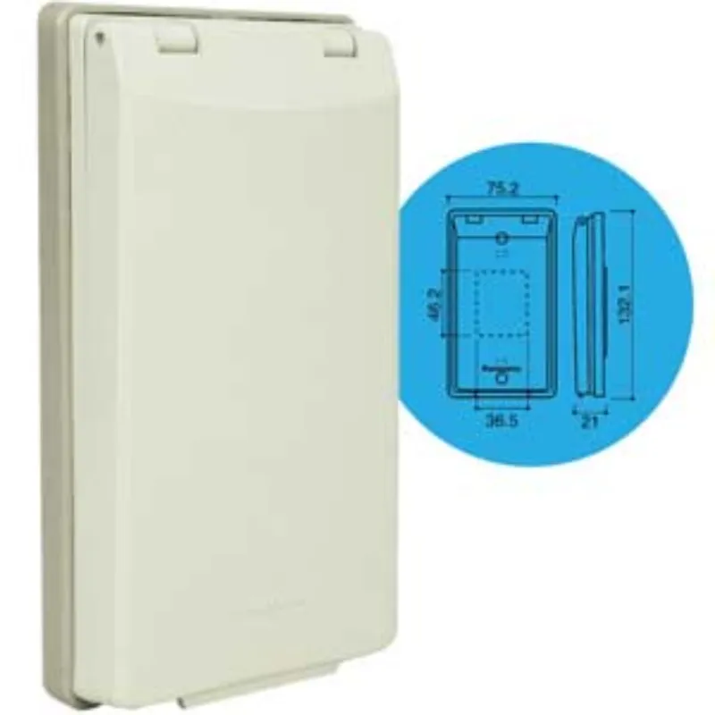Ảnh của Mặt thiết bị có nắp che mưa PANASONIC WEG79029 