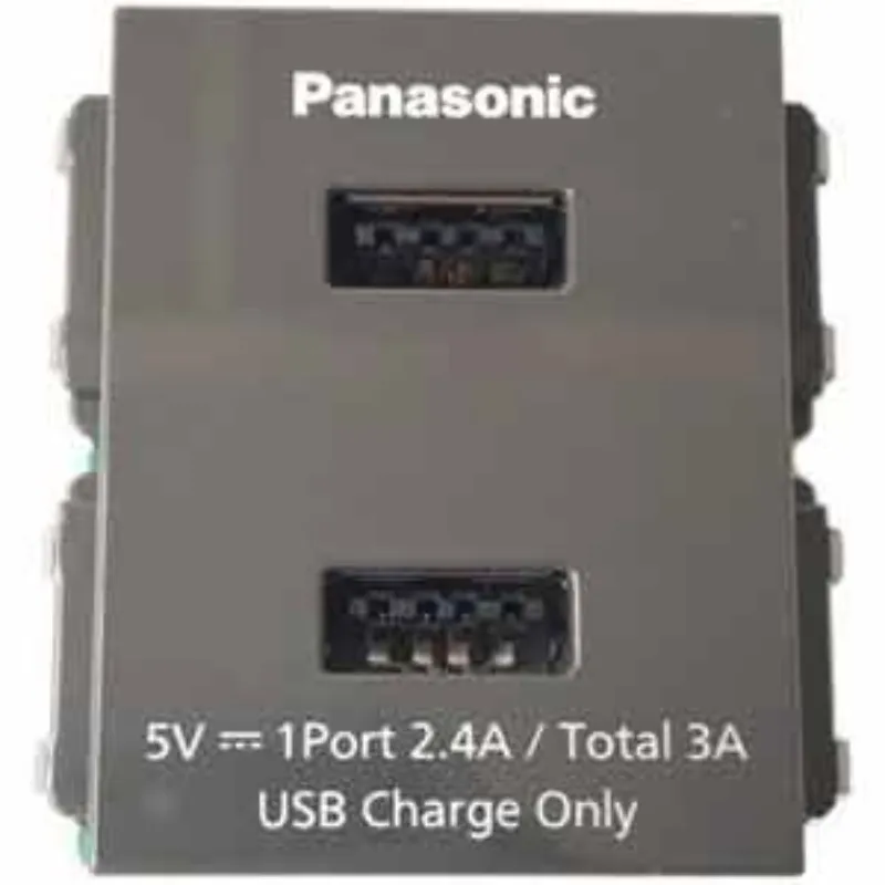 Ảnh của Ổ cắm sạc USB chống cháy PANASONIC WEF11821H 