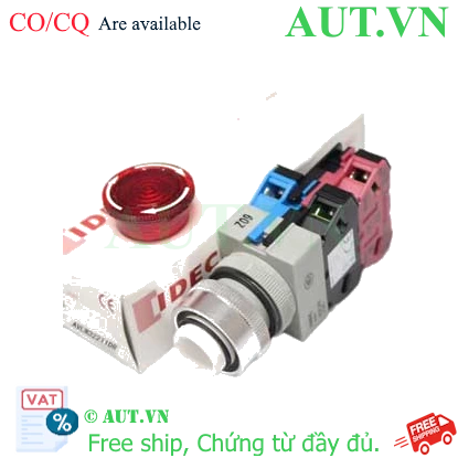 Ảnh của AVLW32211DR công tắc nút ấn IDEC, 24VAC, 24VDC, D22