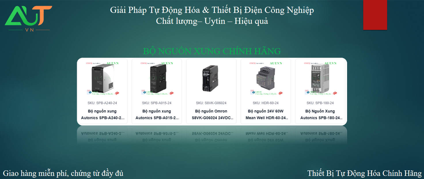 AUT VN | Nhà cung cấp thiết bị tự động hóa chuyên nghiệp tại Việt Nam