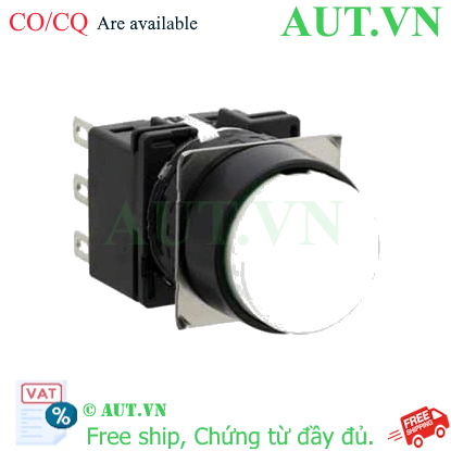 Ảnh của Nút nhấn giữ không đèn IDEC LB1B-A1T7W D16 3NO+3NC (Trắng)