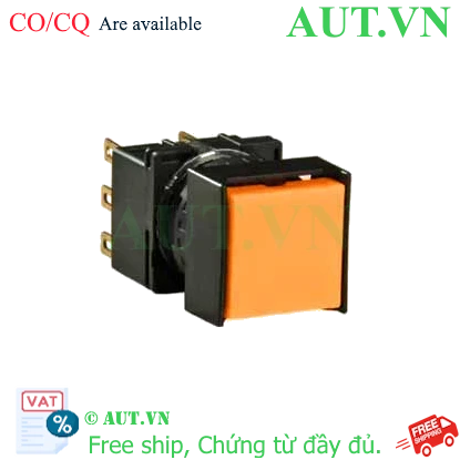 Ảnh của Nút nhấn giữ không đèn IDEC LB2B-A1T1LA D16 1NO+1NC (Hổ phách)