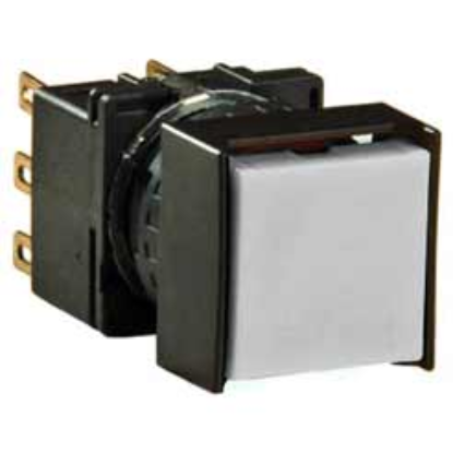 Ảnh của Nút nhấn giữ không đèn IDEC LB2B-A1T3LW D16 3NO+3NC (Trắng)