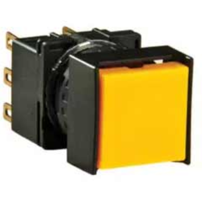 Ảnh của Nút nhấn giữ không đèn IDEC LB2B-A1T5Y D16 1NO+1NC (Vàng)