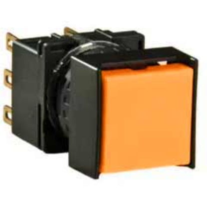 Ảnh của Nút nhấn nhả không đèn IDEC LB2B-M1T1LA D16 1NO+1NC (Hổ phách)