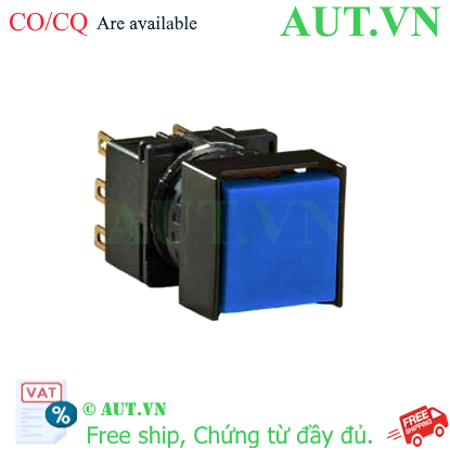 Ảnh của Nút nhấn nhả không đèn IDEC LB2B-M1T1S D16 1NO+1NC (Xanh)