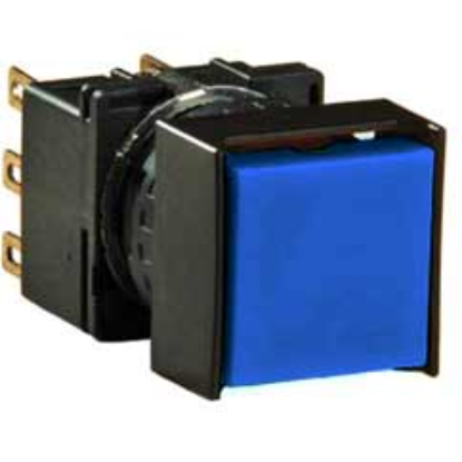 Ảnh của Nút nhấn nhả không đèn IDEC LB2B-M1T7S D16 3NO+3NC (Xanh)