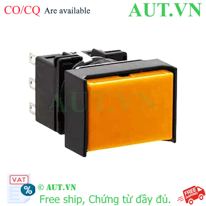 Ảnh của Nút nhấn giữ không đèn IDEC LB3B-A1T5LA D16 1NO+1NC (Hổ phách)