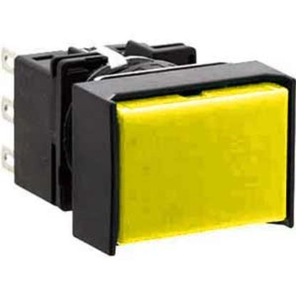 Ảnh của Nút nhấn nhả không đèn IDEC LB3B-M1T6LY D16 2NO+2NC (Vàng)