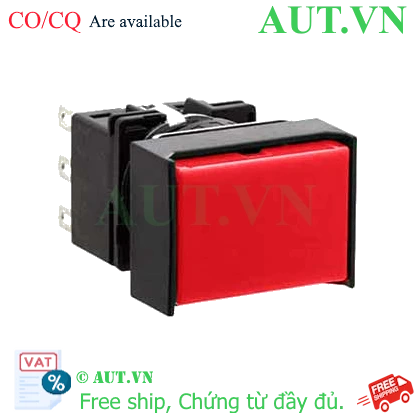 Ảnh của Nút nhấn nhả không đèn IDEC LB3B-M1T7LR D16 3NO+3NC (Đỏ)
