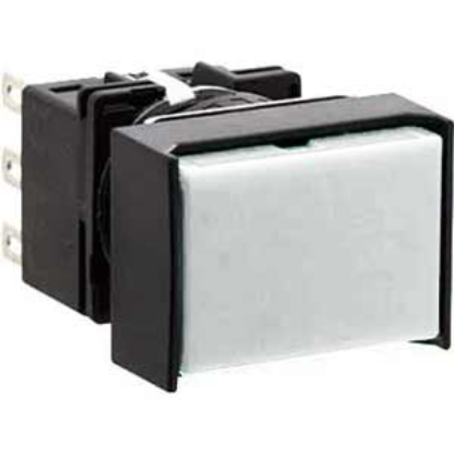 Ảnh của Nút nhấn nhả không đèn IDEC LB3B-M1T7W D16 3NO+3NC (Trắng)