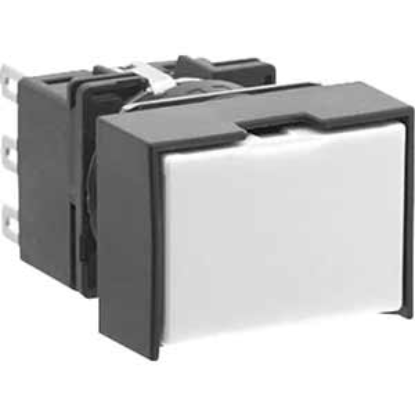 Ảnh của Nút nhấn giữ không đèn IDEC LB4B-A1T2LW D16 2NO+2NC (Trắng)