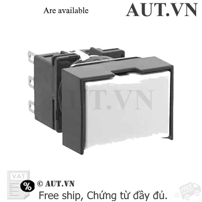 Ảnh của Nút nhấn giữ không đèn IDEC LB4B-A1T5W D16 1NO+1NC (Trắng)