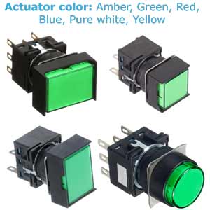 Ảnh của Nút ấn IDEC LB1L-M1T53Y .