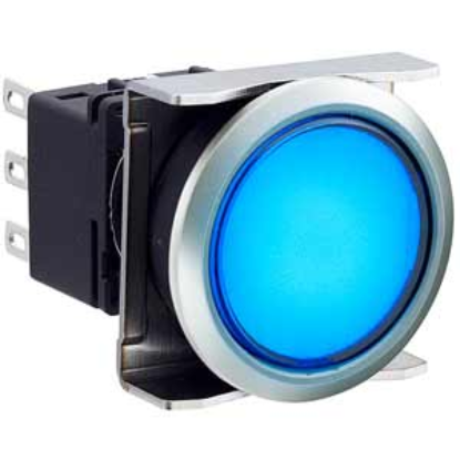 Ảnh của Nút nhấn nhả có đèn IDEC LBW6ML-M1T64S 24VAC/DC D22 2NO+2NC (Xanh)
