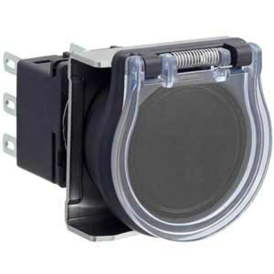 Ảnh của Nút nhấn giữ không đèn IDEC LBW6GB-A1T3B D22 3NO+3NC (Đen)