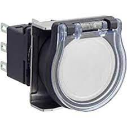 Ảnh của Nút nhấn giữ không đèn IDEC LBW6GB-A1T7W D22 3NO+3NC (Trắng)