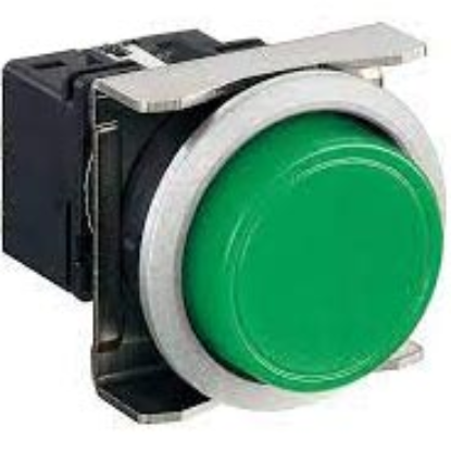 Ảnh của Nút nhấn giữ không đèn IDEC LBW6MB-A1T1VLG D22 1NO+1NC (Xanh)