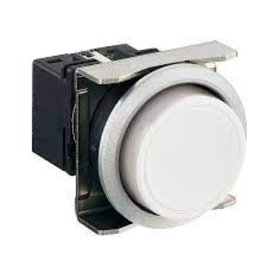 Ảnh của Nút nhấn giữ không đèn IDEC LBW6MB-A1T3VLW D22 3NO+3NC (Trắng)