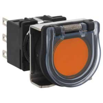 Ảnh của Nút nhấn giữ không đèn IDEC LB6GB-A1T1LA D18 1NO+1NC (Hổ phách)