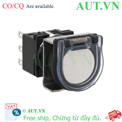 Ảnh của Nút nhấn giữ không đèn IDEC LB6GB-A1T3VW D18 3NO+3NC (Trắng)