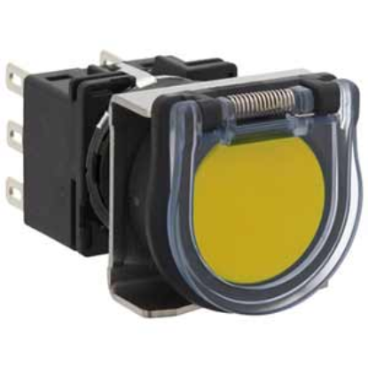 Ảnh của Nút nhấn nhả không đèn IDEC LB6GB-M1T1LY D18 1NO+1NC (Vàng)