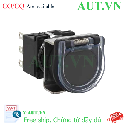 Ảnh của Nút nhấn nhả không đèn IDEC LB6GB-M1T1VB D18 1NO+1NC (Đen)