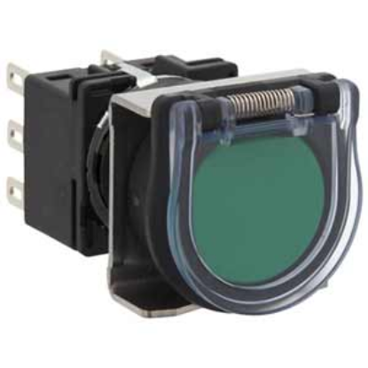 Ảnh của Nút nhấn nhả không đèn IDEC LB6GB-M1T5LG D18 1NO+1NC (Xanh)