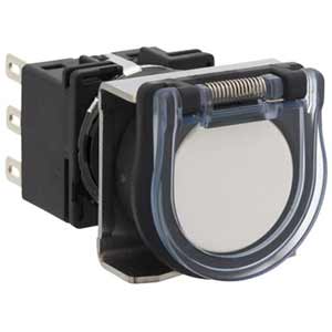 Ảnh của Nút nhấn nhả không đèn IDEC LB6GB-M1T6W D18 2NO+2NC (Trắng)