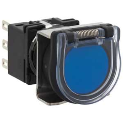 Ảnh của Nút nhấn nhả không đèn IDEC LB6GB-M1T7LS D18 3NO+3NC (Xanh)