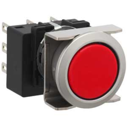 Ảnh của Nút nhấn nhả không đèn IDEC LB6MB-M1T1LR D18 1NO+1NC (Đỏ)