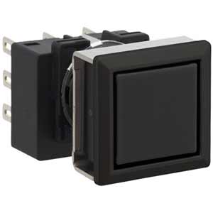 Ảnh của Nút nhấn giữ không đèn IDEC LB7B-A1T6B 2NO+2NC (Đen)