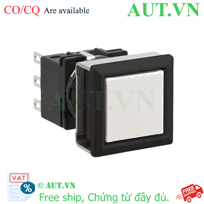 Ảnh của Nút nhấn nhả không đèn IDEC LB7B-M1T1W 1NO+1NC (Trắng)