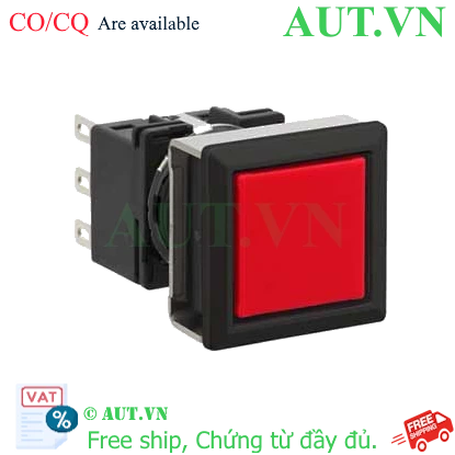 Ảnh của Nút nhấn nhả không đèn IDEC LB7B-M1T3LR 3NO+3NC (Đỏ)