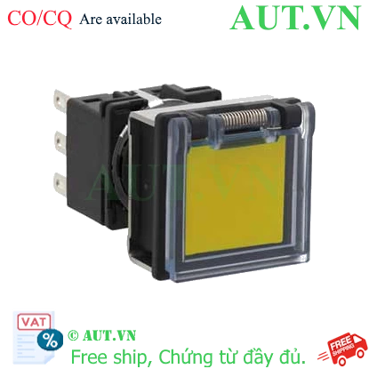 Ảnh của Nút nhấn nhả không đèn IDEC LB7GB-M1T5Y 1NO+1NC (Vàng)