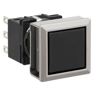 Ảnh của Nút nhấn giữ không đèn IDEC LB7MB-A1T1VB 1NO+1NC (Đen)