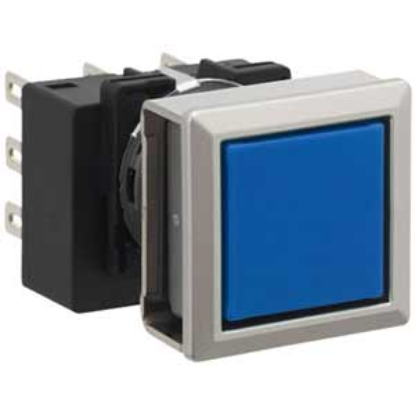 Ảnh của Nút nhấn giữ không đèn IDEC LB7MB-A1T6LS 2NO+2NC (Xanh)